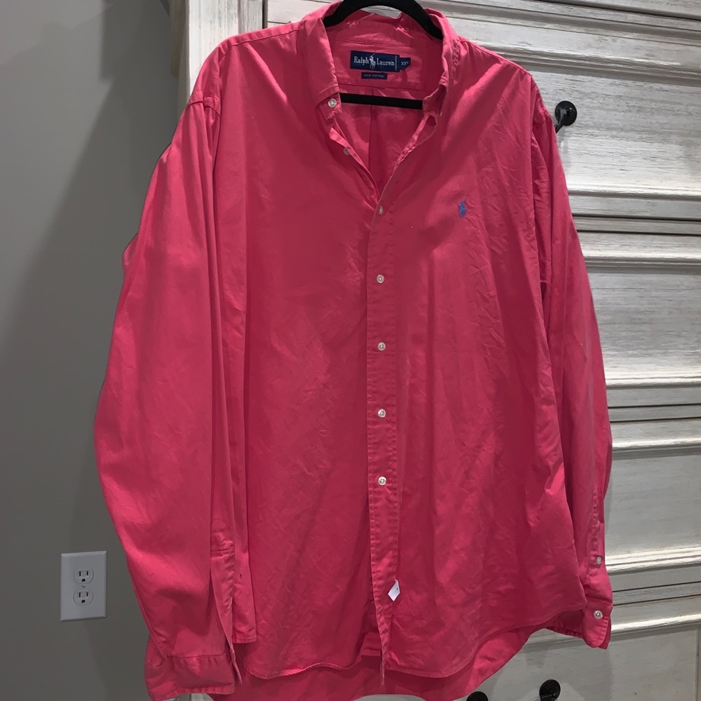 Men’s long sleeve polo